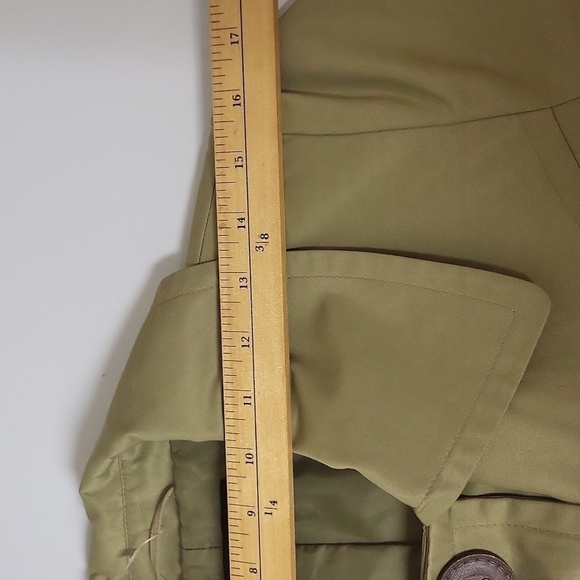 light weight Trench coat Olive green in size 6 By Novelti - Picture 11 of 17